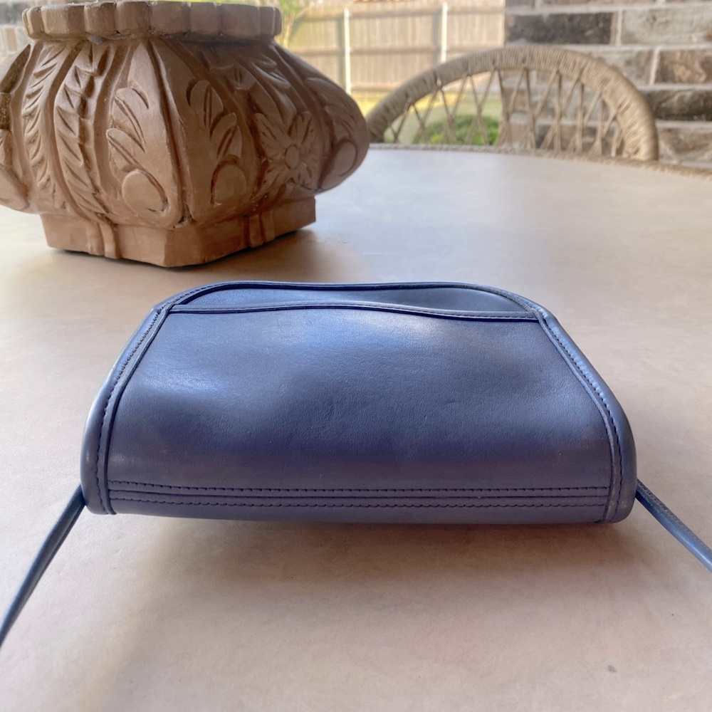 Coach Vintage Abbie Crossbody Bag 💜🩵Periwinkle 9017🩵💜 - Picture 10 of 12